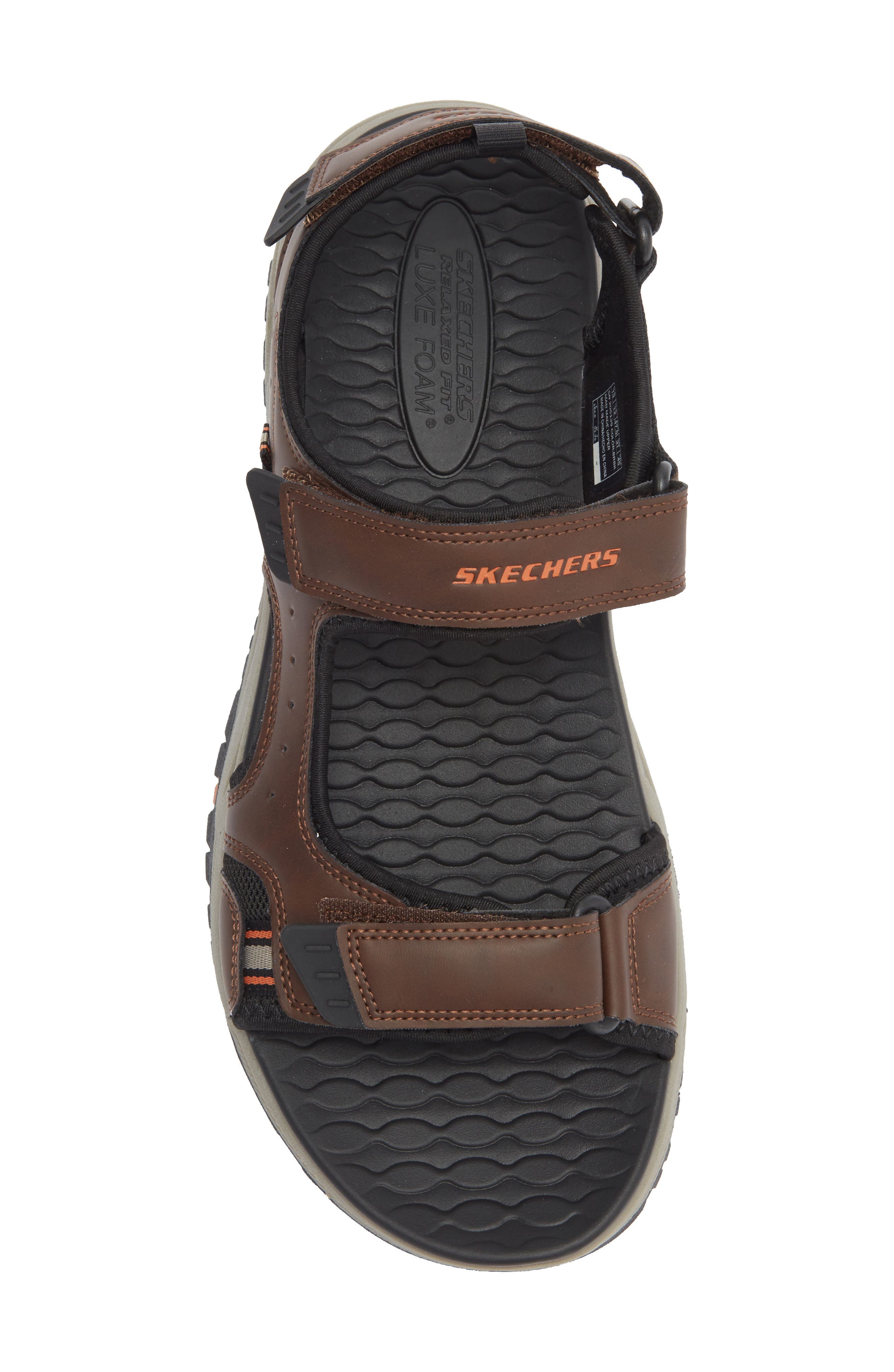 Relaxed Fit: Prewitt Sandal, Alternate, color, BRBK-BROWN
