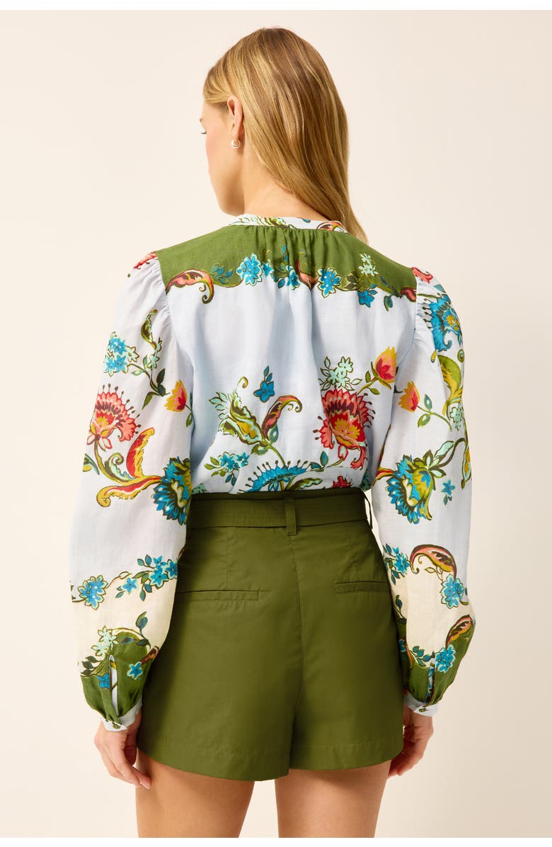 Marie Oliver Kendra Blouse, Alternate, color, Delphi