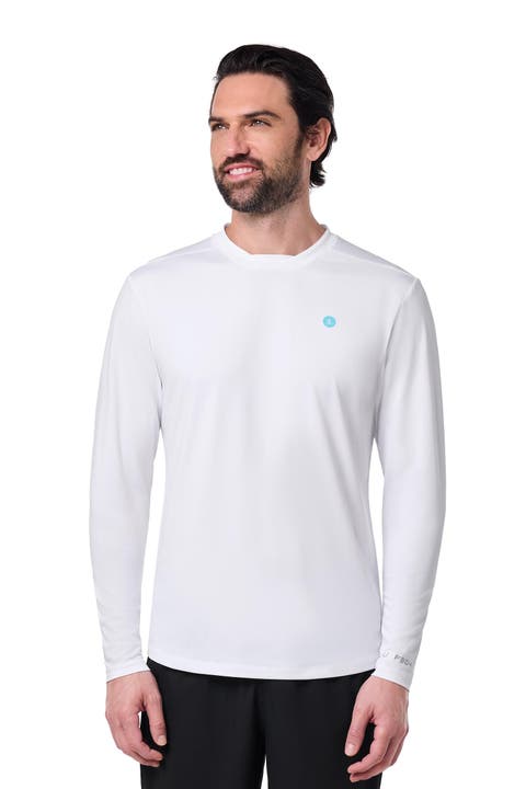 Men's Long Sleeve Tennis T-Shirt - UPF 50+ Sun Protection - Tiebreaker