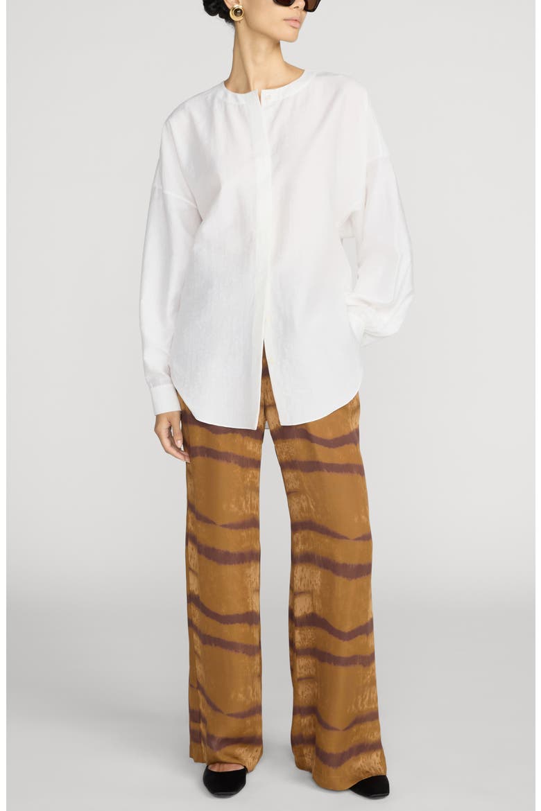 The Silk Lounge Pants, Alternate, color, LIGHT TIGER MULTI