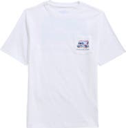 vineyard vines Kids' Ice Cream Truck Cotton Graphic Pocket T-Shirt