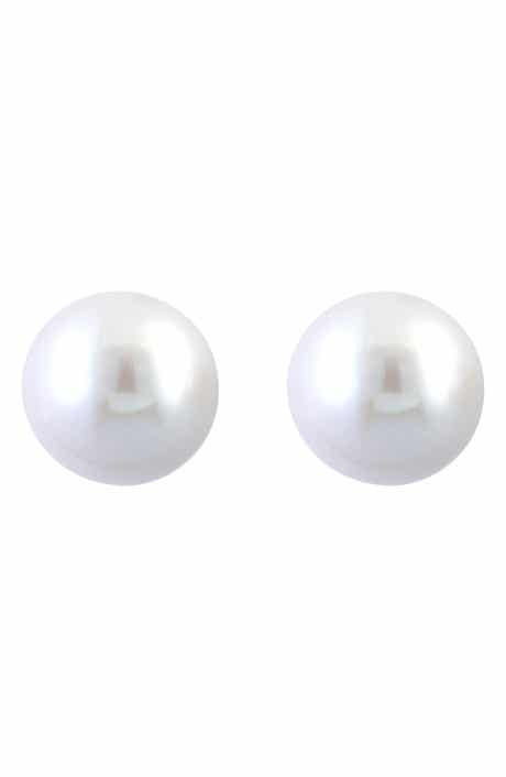 EFFY Sterling Silver 12mm Freshwater Pearl Stud Earrings