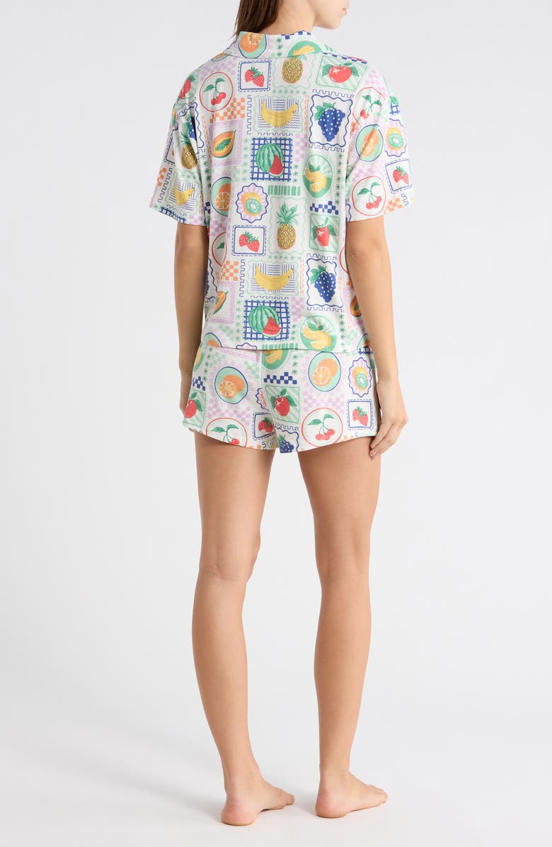 PJ Salvage Cloud Jersey Pajamas, Alternate, color, Ivory