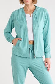 DKNY Spacedye Full Zip Hoodie