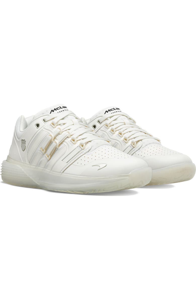 K-Swiss x McLaren Si-18 Ultrashot Sneaker, Main, color, Snow White/White
