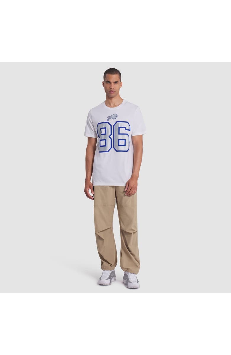 Nike Men's Nike Dalton Kincaid White Buffalo Bills 2025 Rivalries Collection Player Name & Number T-Shirt, Alternate, color, White