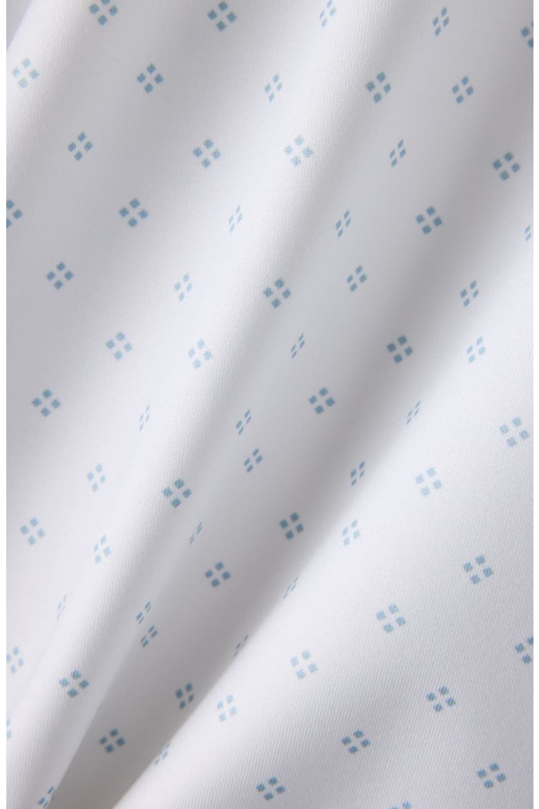 Drive Time Performance Polo, Alternate, color, ARCTIC BLUE FOULARD