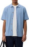 Les Deux Pointelle Short Sleeve Cardigan