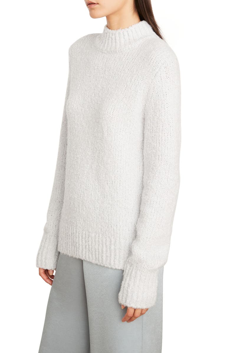 Vince Textured Wool & Cashmere Blend Sweater, Alternate, color, 