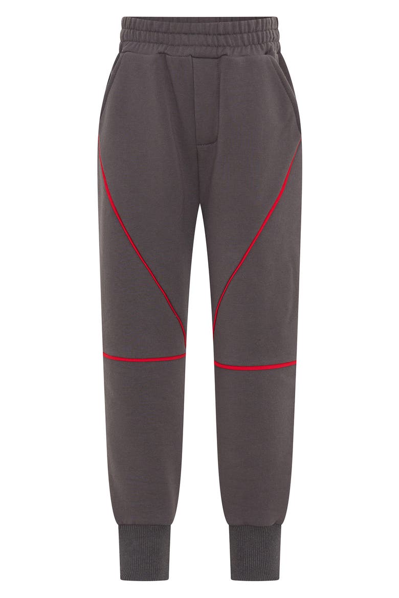 Kids' Piping Hot Sweatpants, Main, color, CHARCOAL