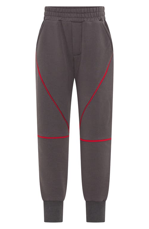 Tiny Tribe Kids' Piping Hot Sweatpants In Gray