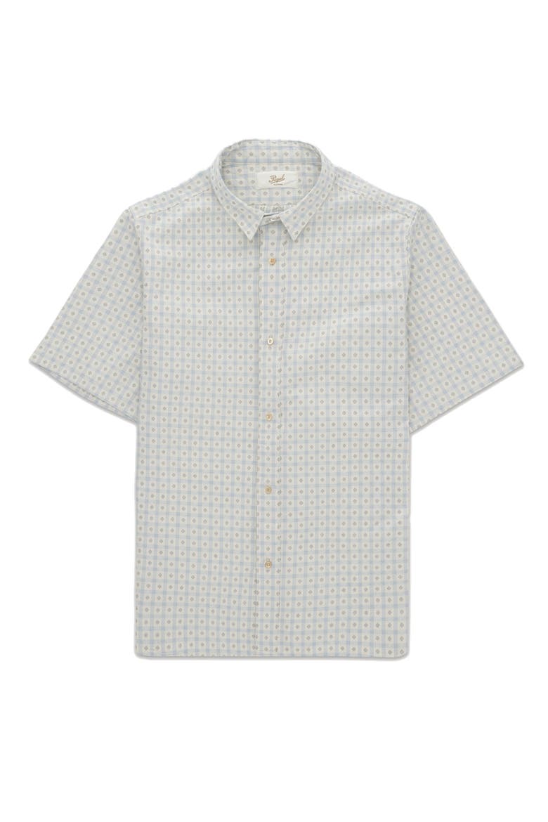 Prequel Cotton Short Sleeve Shirt, Main, color, BEIGE