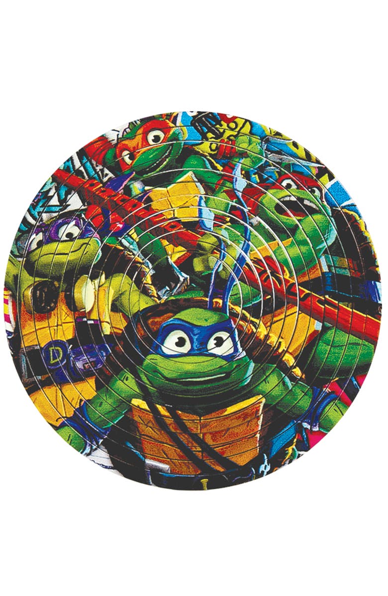 Spin Flip Tmnt Turtle Power 2In1 Doublesided Puzzle, Alternate, color, Multicolored