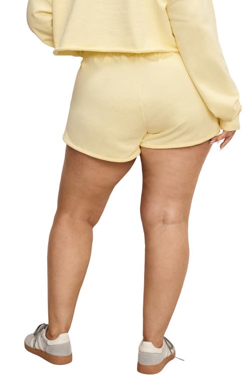 GOOD AMERICAN GOOD AMERICAN TERRY SWEAT SHORTS