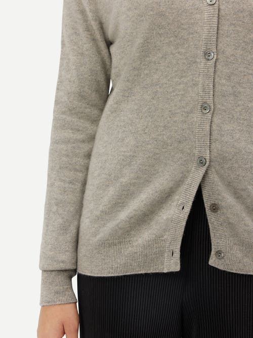 Gobi Mongolian Cashmere V-neck Cardigan In Dawn Blue