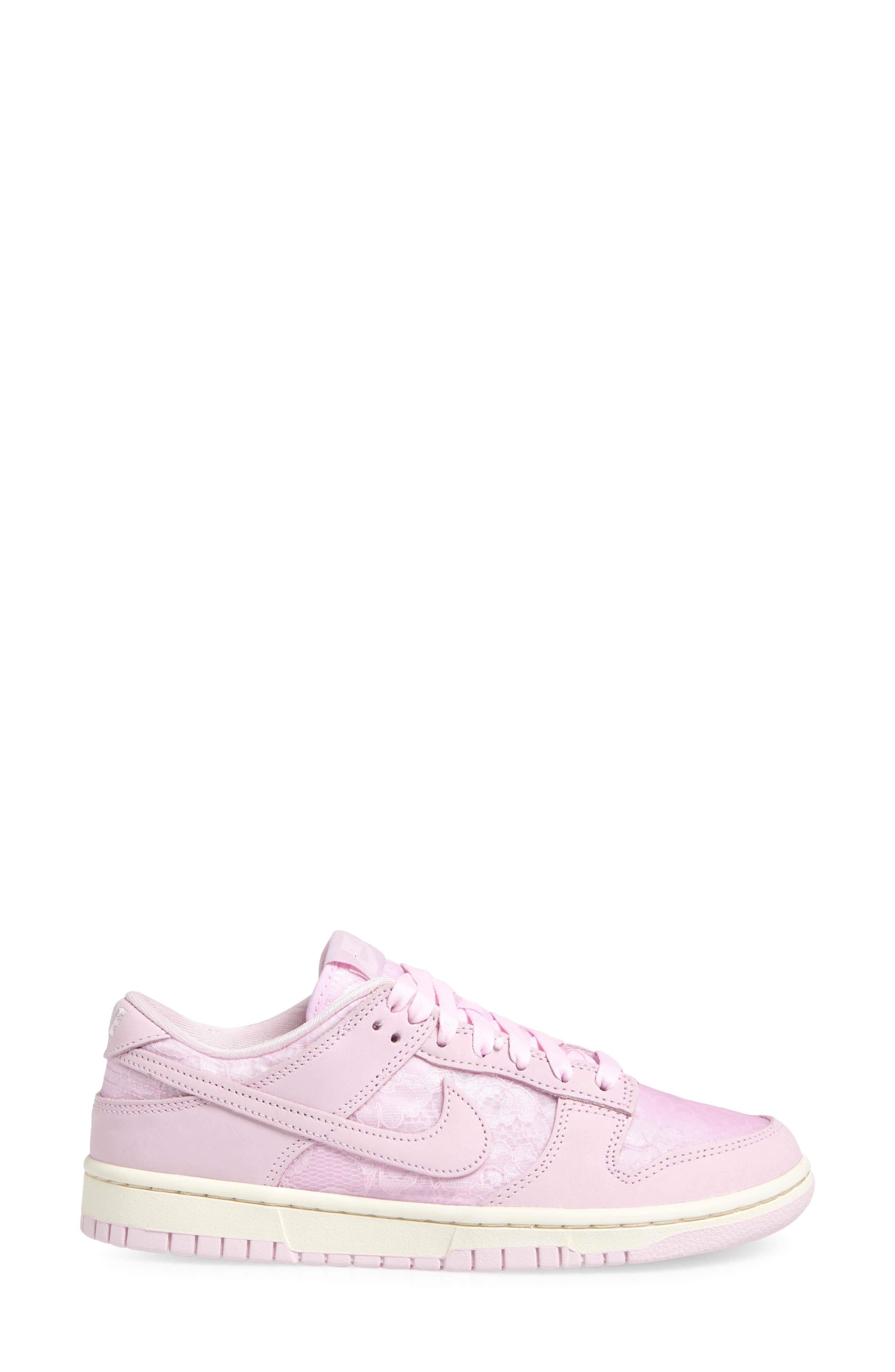 Dunk Low Basketball Sneaker, Alternate, color, REGAL PINK/ PINK/ PEARL
