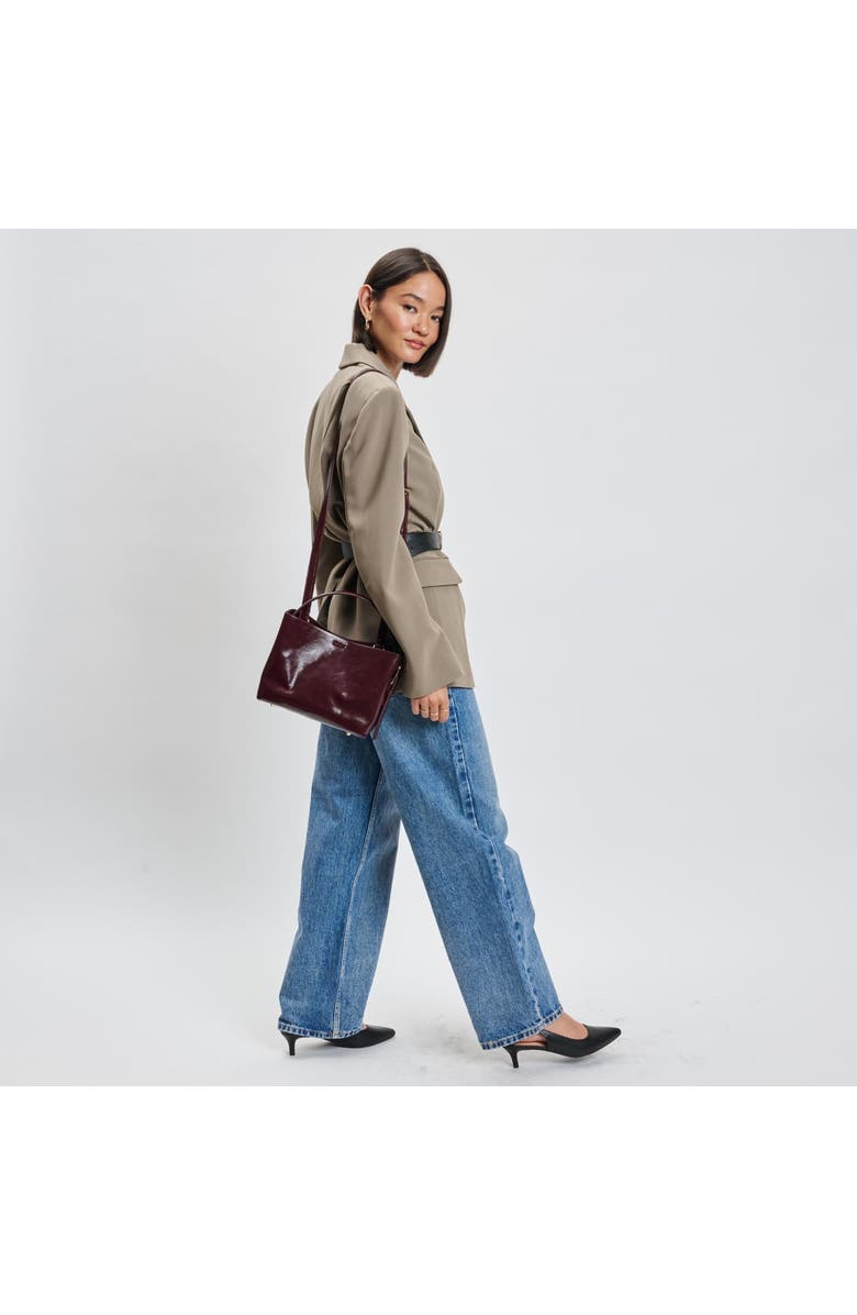 MODA LUXE Sophie Crossbody, Alternate, color, Burgundy