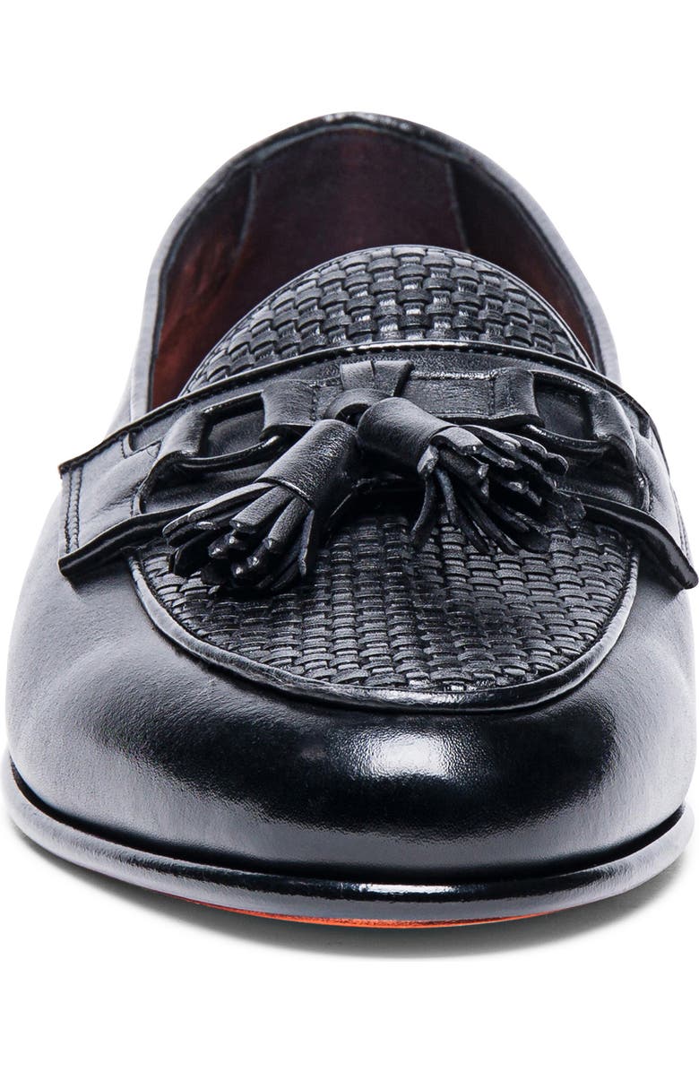 Santoni Andrea Tassel Loafer, Alternate, color,