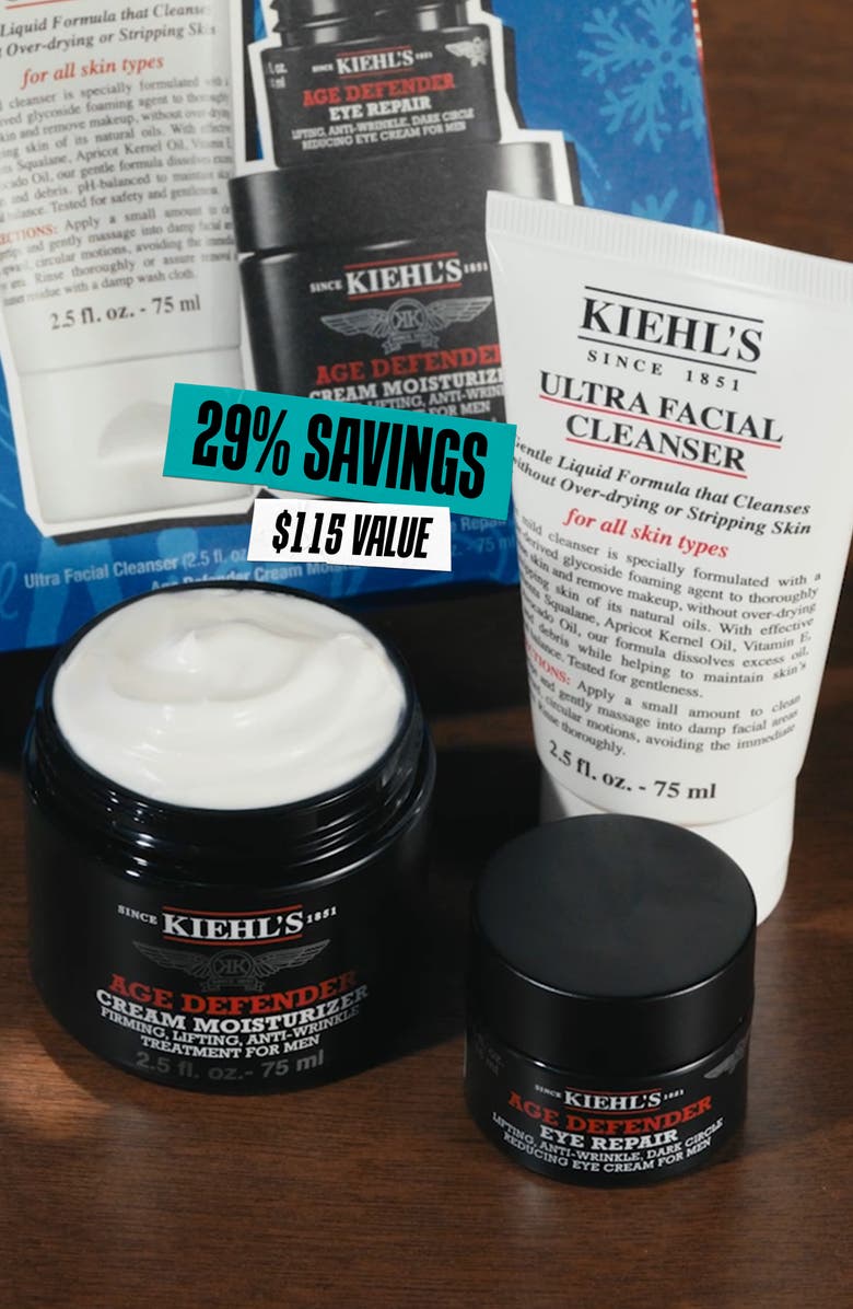 Kiehl's Since 1851 Men's Ultimate Age Fighters Set $115 Value, Alternate, color,