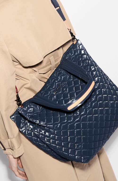 Mz Wallace Medium Metro Deluxe Quilted Nylon Tote