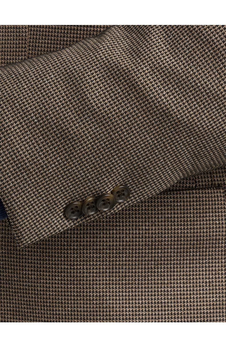 JV Reflex Houndstooth Sport Coat, Alternate, color, Brown