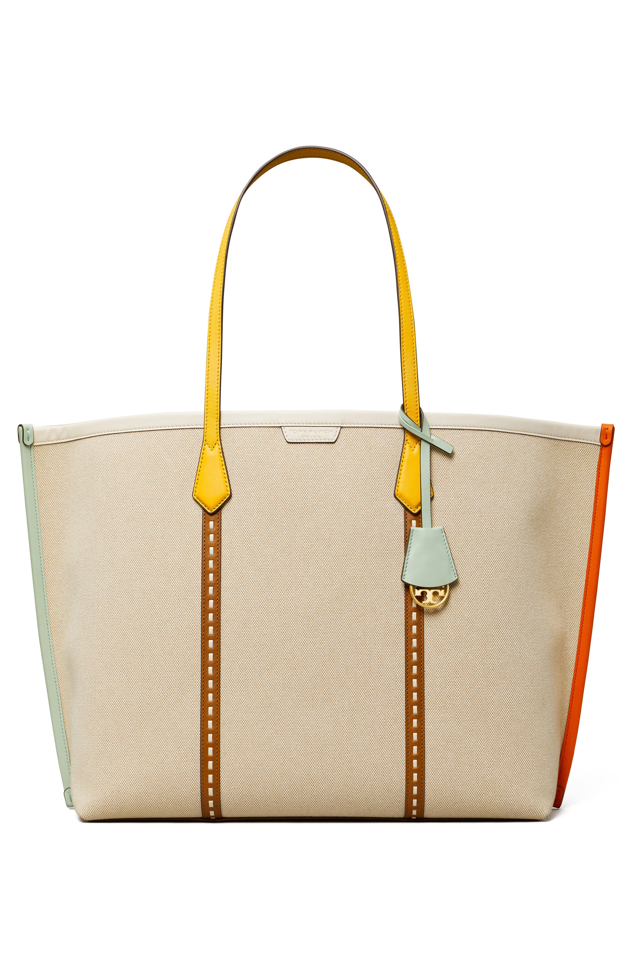 Tory Burch Perry Canvas Tote, Alternate, color, 
