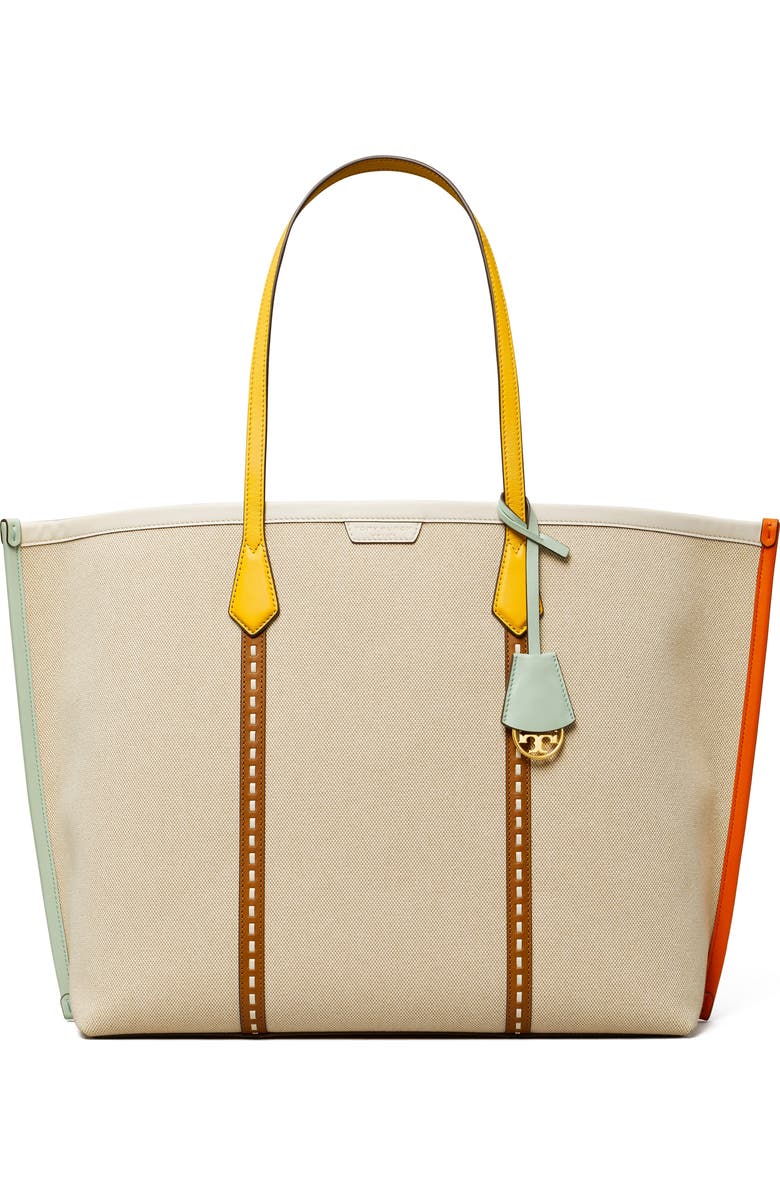 Tory Burch Perry Canvas Tote, Alternate, color,
