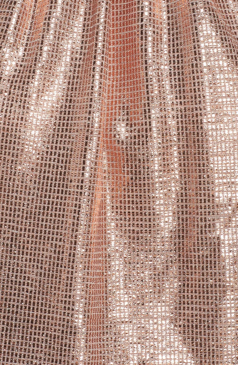 Vince Camuto Metallic Halter Jumpsuit, Alternate, color, 