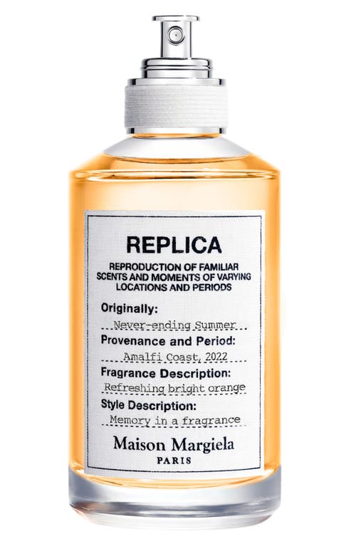 Maison Margiela Womens Replica Never Ending Summer Eau De Toilette 100ml In Yellow