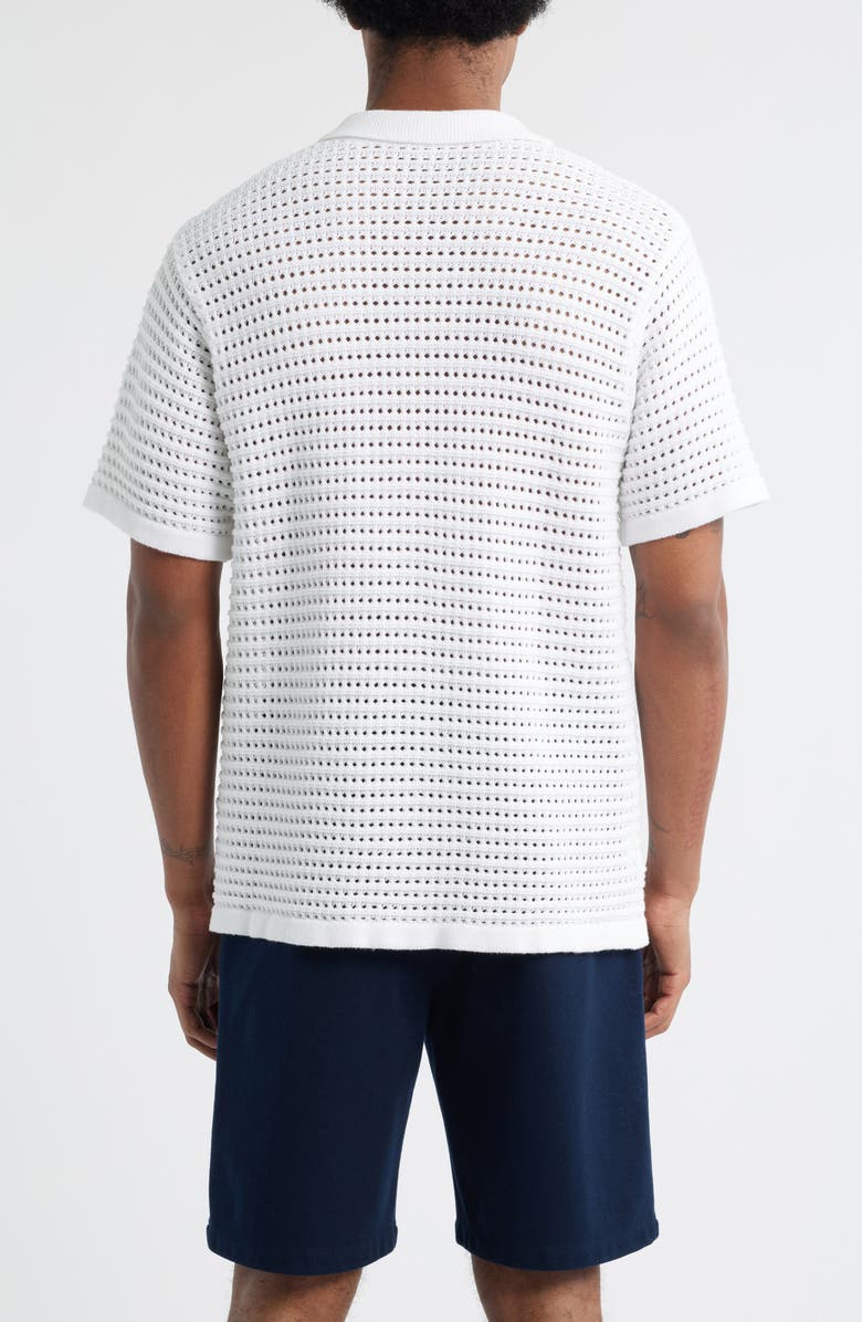 KROST Venice Short Sleeve Knit Button-Up Shirt, Alternate, color, 