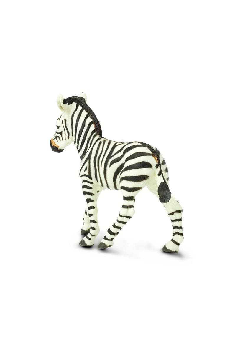 Safari Ltd. Zebra Foal Kids Toy Figure, Alternate, color, NO COLOR