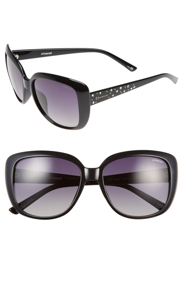 Polaroid Eyewear 57mm Polarized Sunglasses, Main, color, 