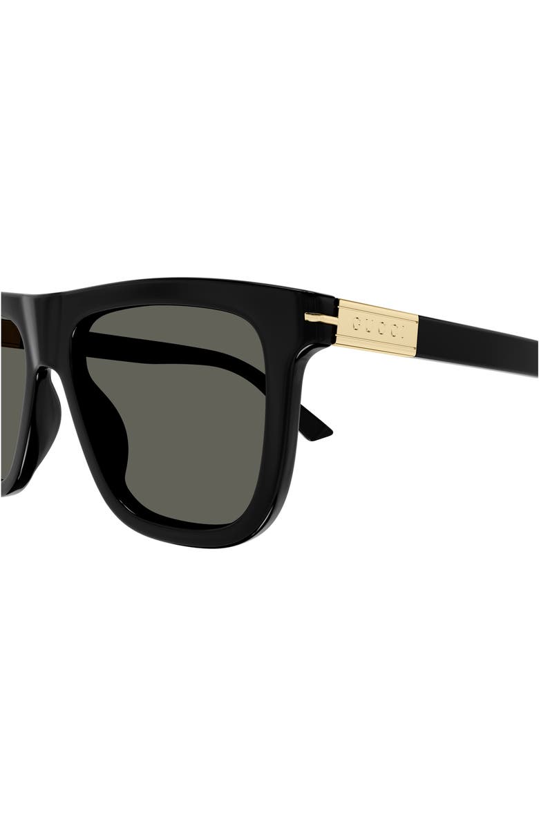 Gucci 54mm Square Sunglasses, Alternate, color, 
