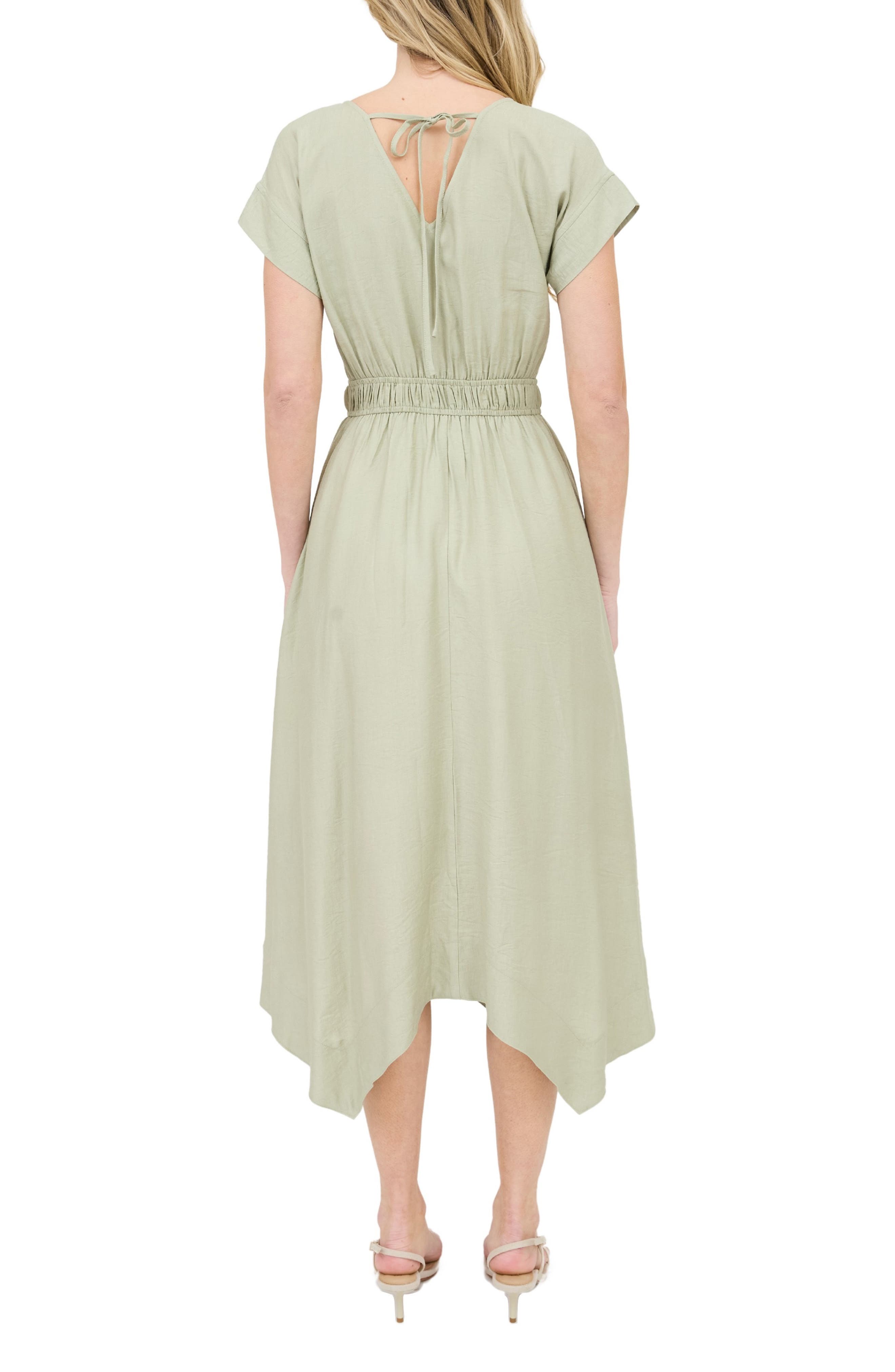 Asymmetric Shift Dress - image 4