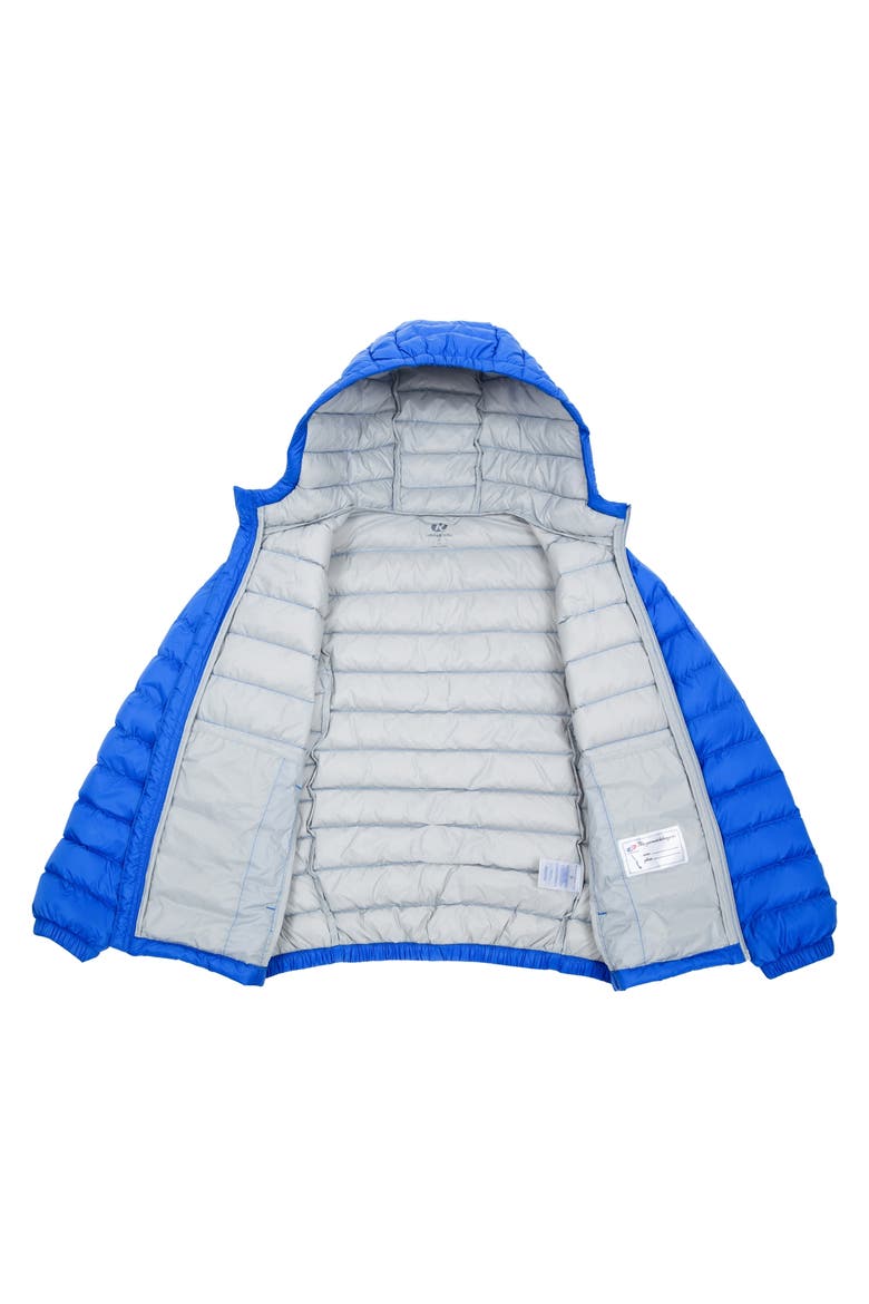 Kids' Ultra Light Quilt Packable Down Jacket, Alternate, color, Blue