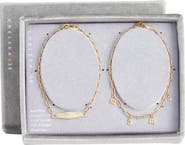 Chelsea28 Set of 2 Demi Fine Mama Chain Bracelets