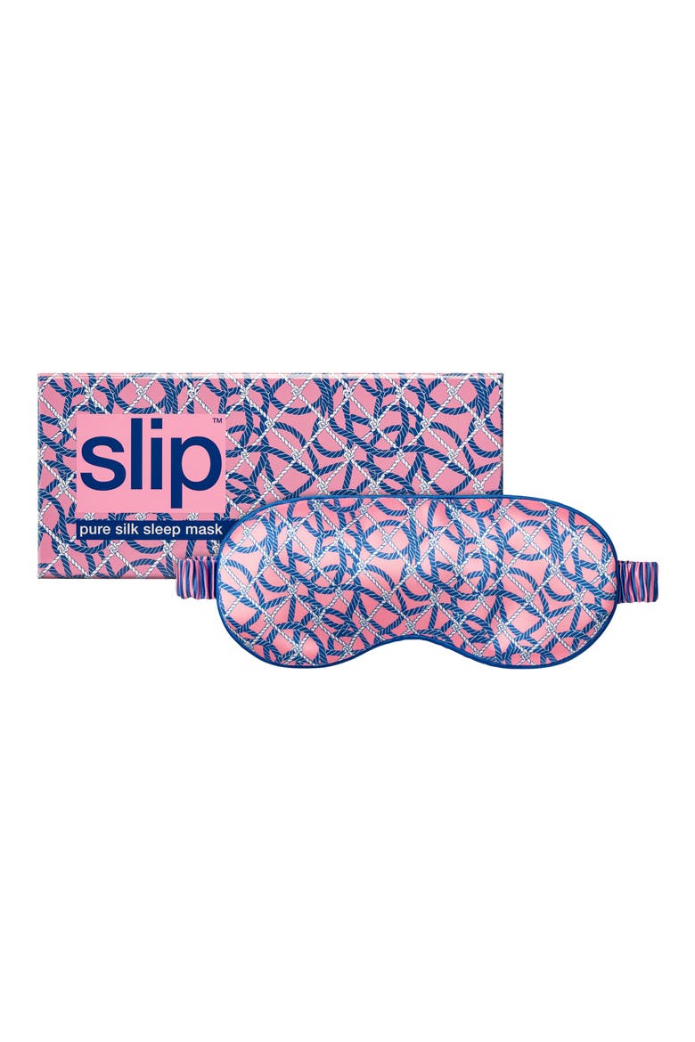 Pure Silk Sleep Mask - Yacht Club, Main, color, YACHT CLUB