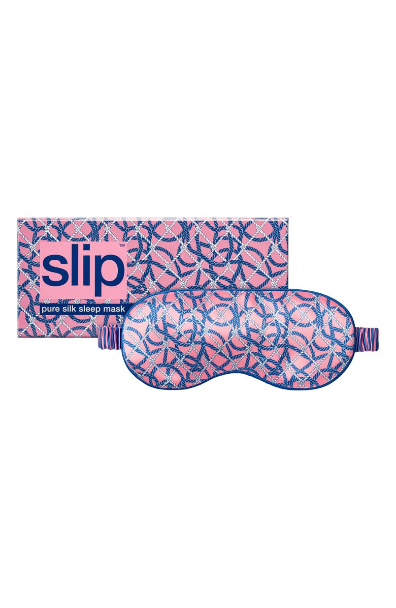 slip Pure Silk Sleep Mask - Yacht Club, Main, color, Yacht Club