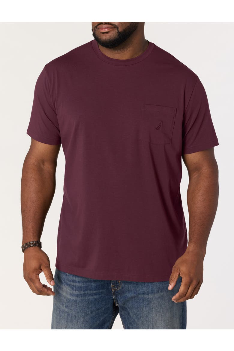 Big & Tall Pocket Tee, Alternate, color, SEAPORT BURGUNDY