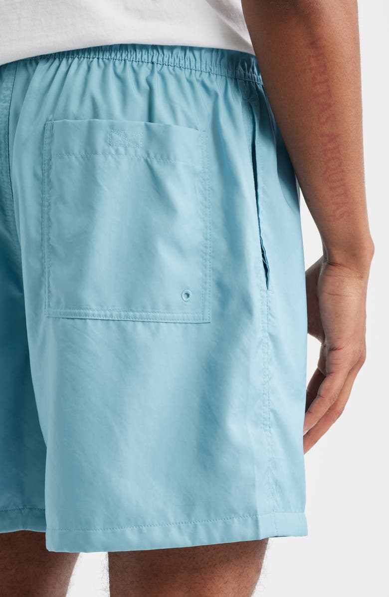 Nike Club Woven Flow Shorts, Alternate, color, Denim Turquoise/ White