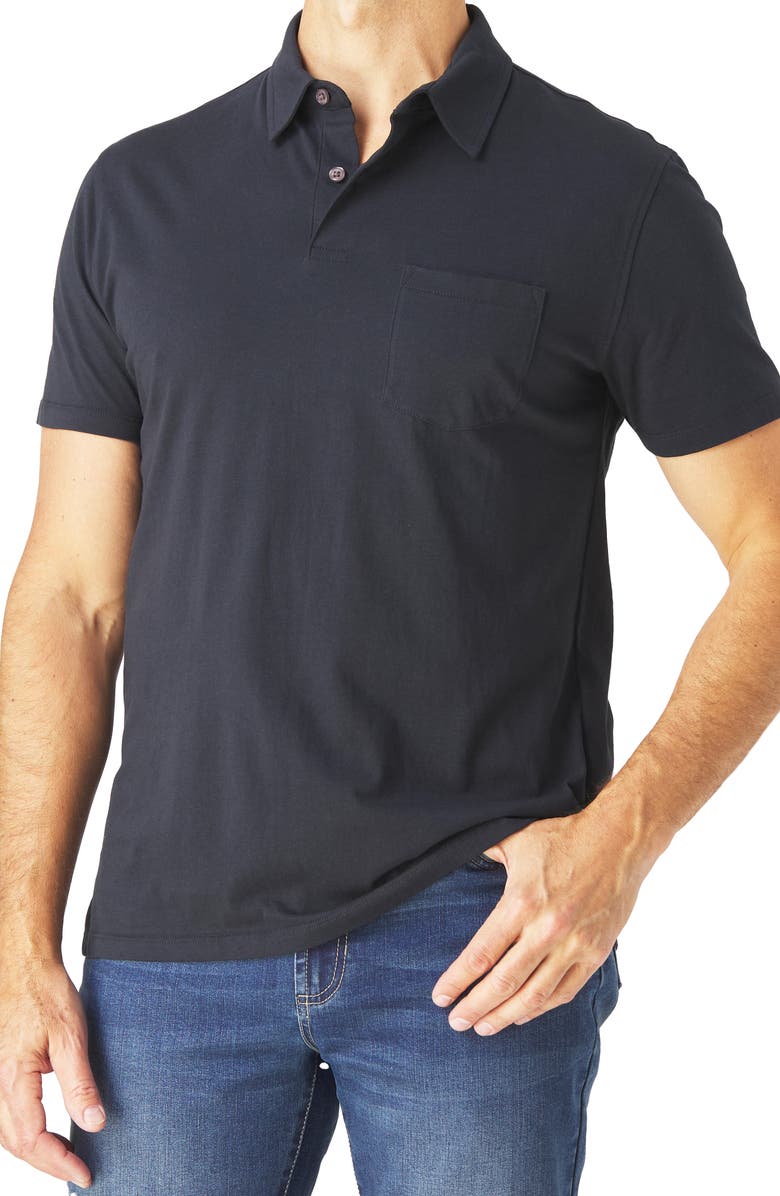 Slate & Stone Cotton Pocket Polo, Main, color,
