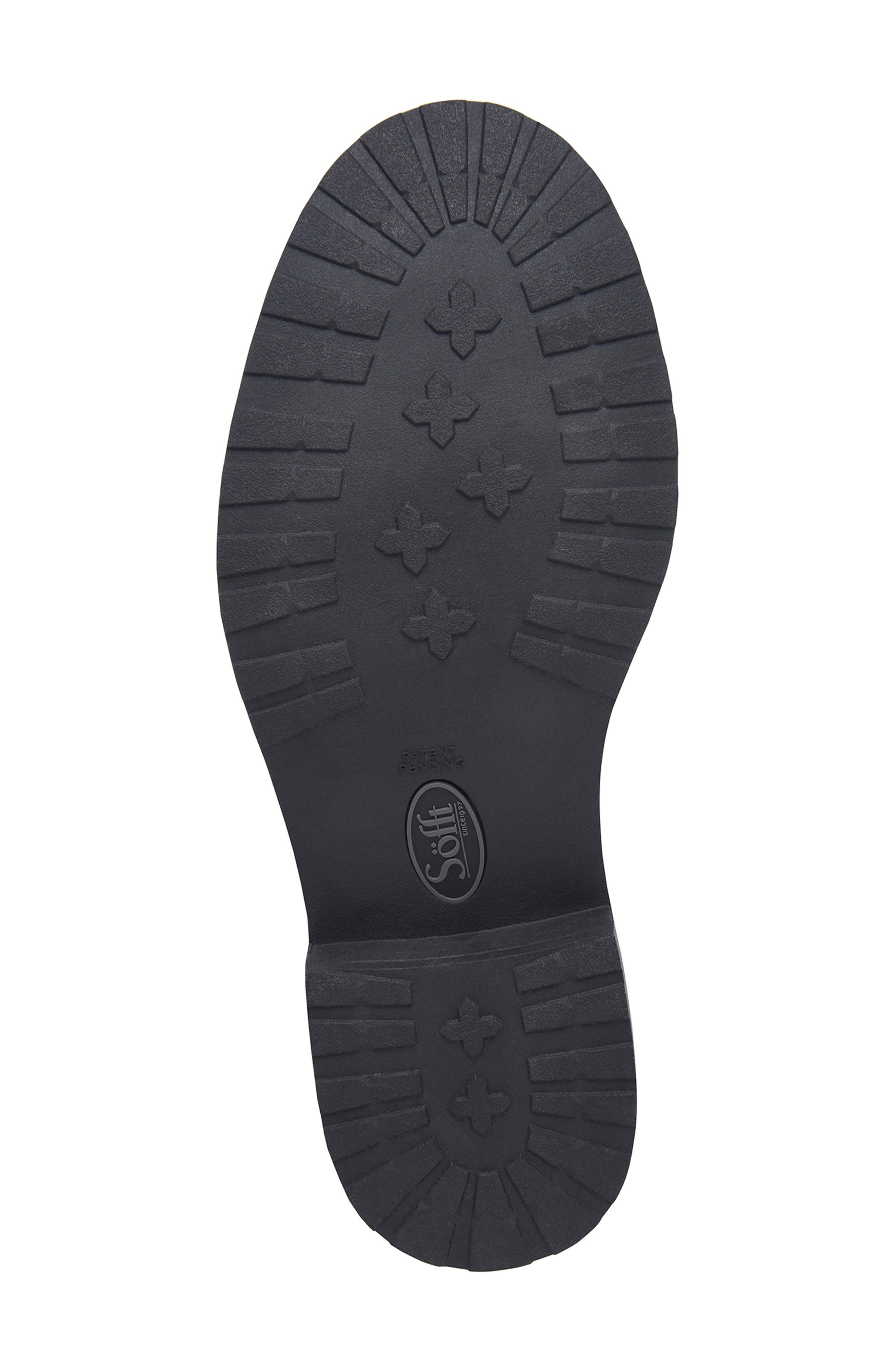 Söfft Brie Water Resistant Moto Bootie, Alternate, color, Black