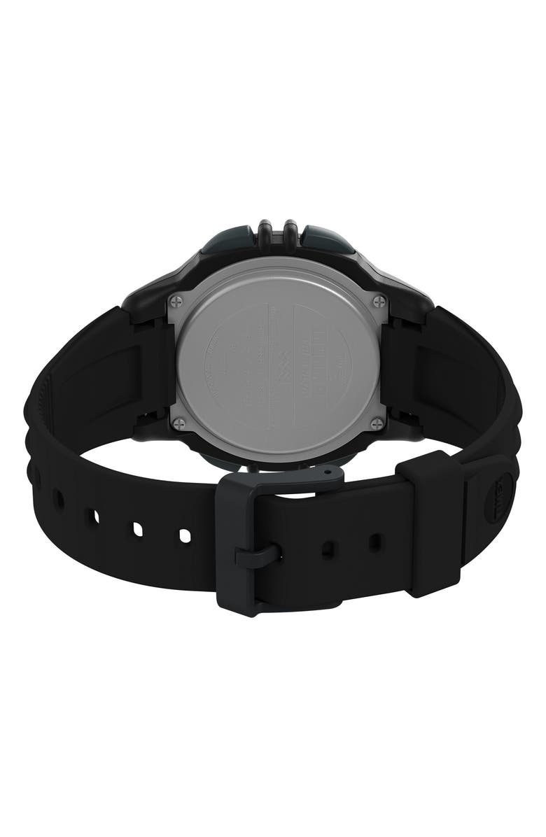 Timex<sup>®</sup> Ironman Triathlon Flix Digital 100-Lap Silicone Strap Watch, 42mm, Alternate, color, 
