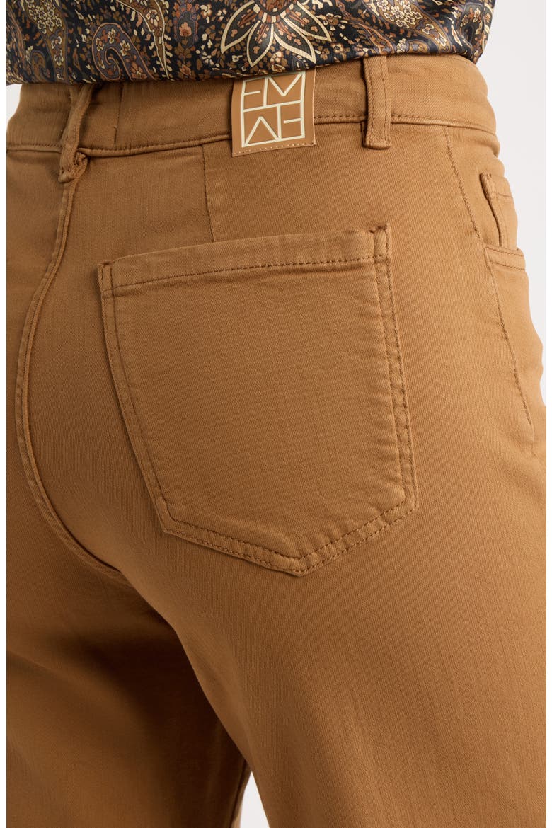 Fuxia Wide Leg Pants, Alternate, color, TOBACCO BROWN