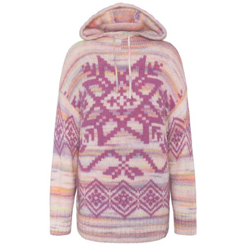 Kari Traa Rachel Knit Hoodie In Pink