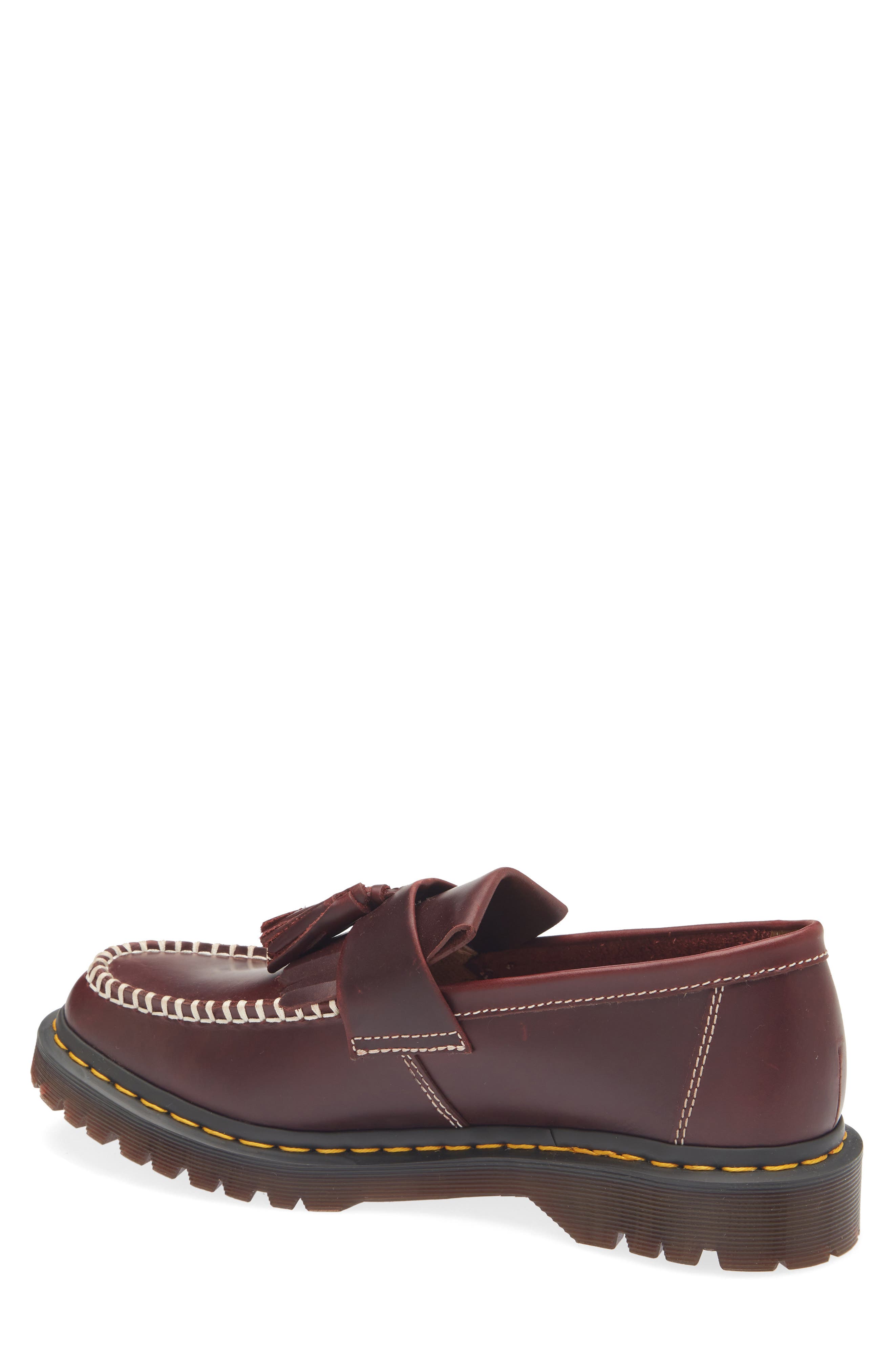 Adrian Ben Tassel Loafer, Alternate, color, CHERRY RED
