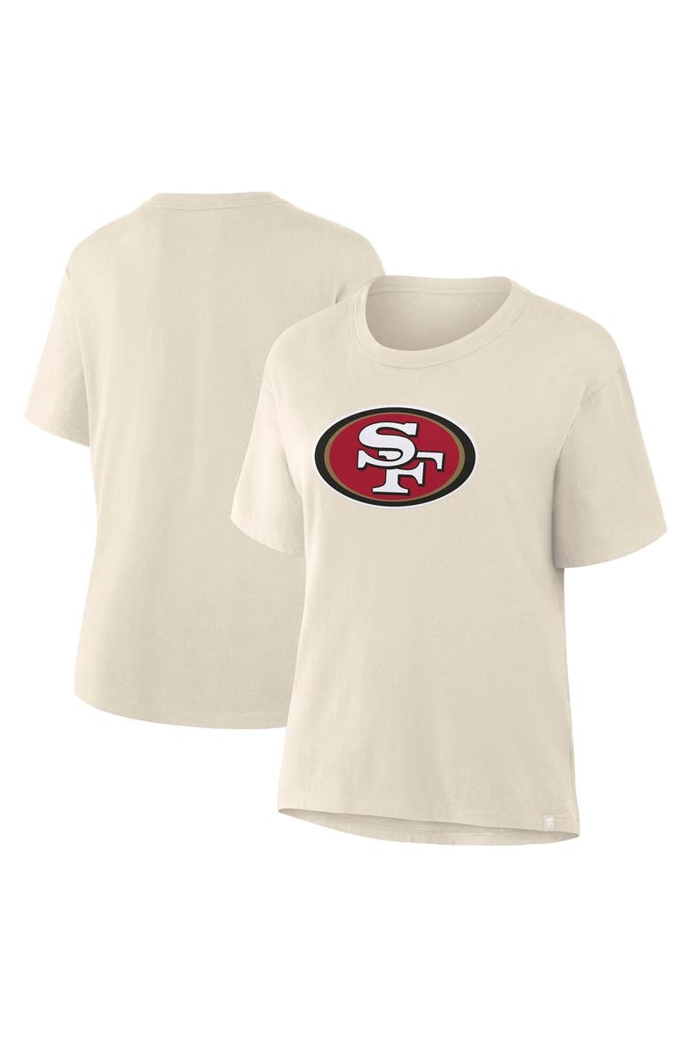 Women's Fanatics Cream San Francisco 49ers Dove Legacy T-Shirt, Main, color, Cream