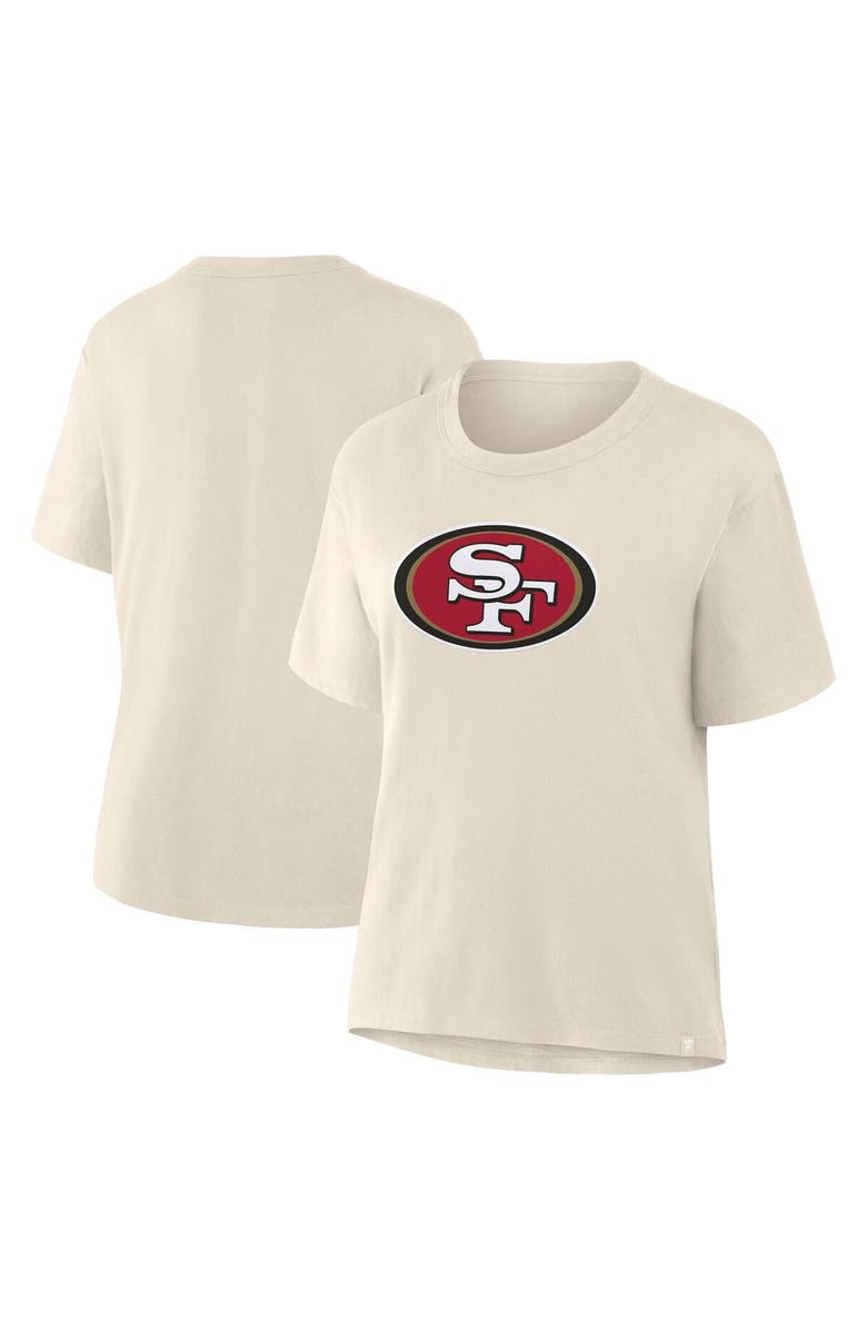 FANATICS Women's Fanatics Cream San Francisco 49ers Dove Legacy T-Shirt, Main, color, Cream