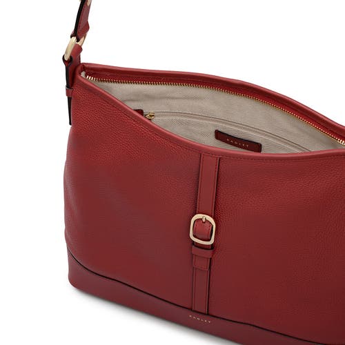 Radley Ebury Medium Ziptop Shoulder Bag In Burgundy