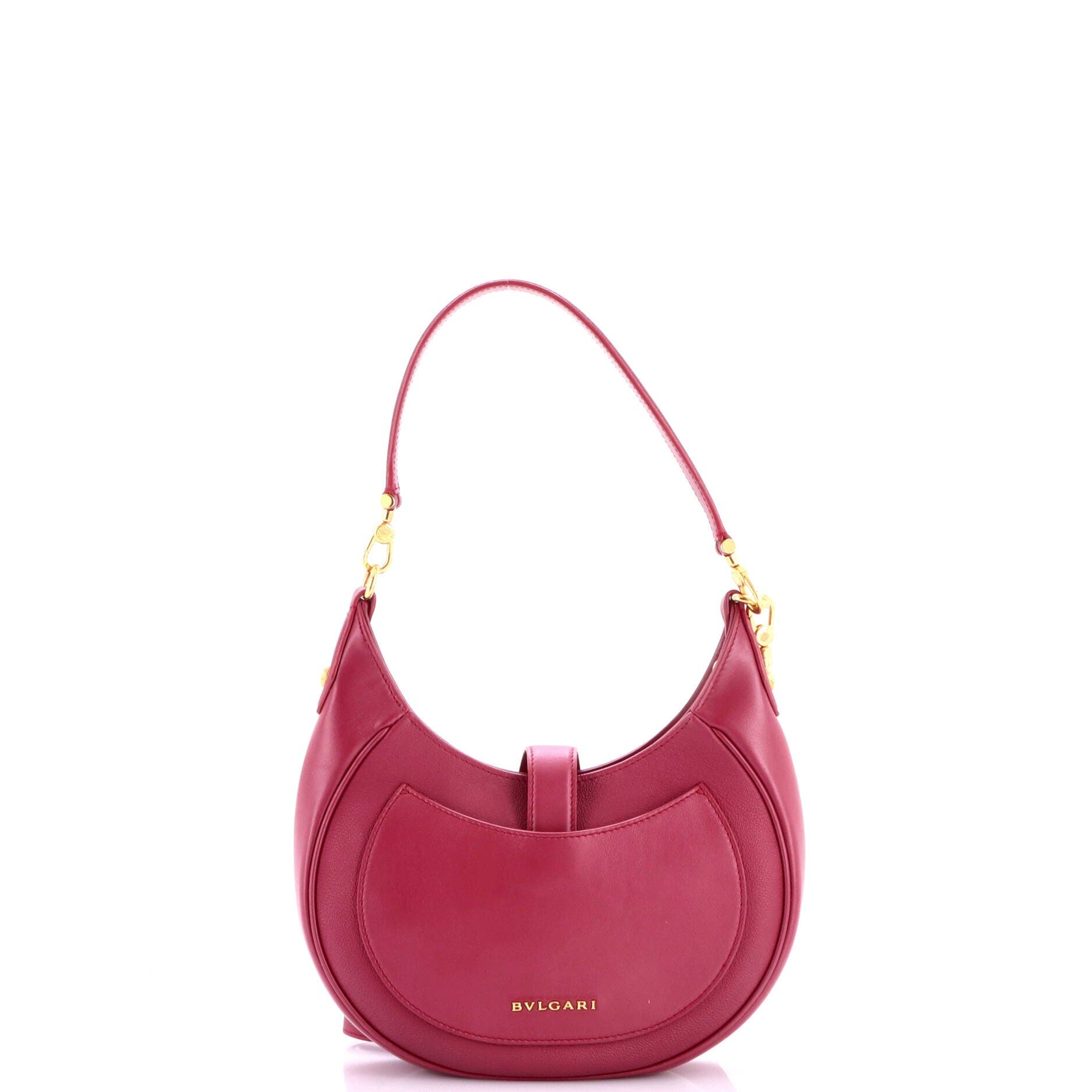 Serpenti Ellipse Crossbody Bag Leather Medium, Alternate, color, Purple